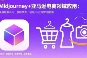 （15777期）Midjourney+电商领域商业应用：涵盖服装设计、换脸技术、实拍结合等