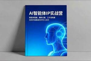 （16689期）AI智能体IP实战营，智能体搭建、爆款文案、工作流构建，30天打造高成交IP月入50万