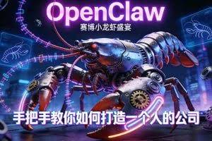 （17684期）OpenClaw，小龙虾-从产品到爆款的成长之路，手把手教你如何打造一个人的公司