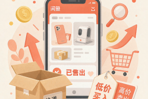 二手闲置倒卖，闲鱼淘货转手赚差价