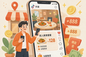 抖音团购达人怎么做，探店不花本金也能赚佣金